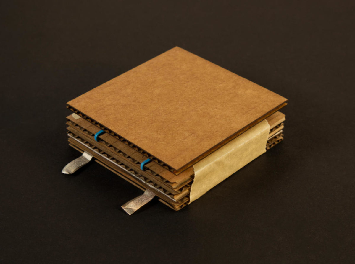 A Cardboard and Tape Pushbutton Raster!