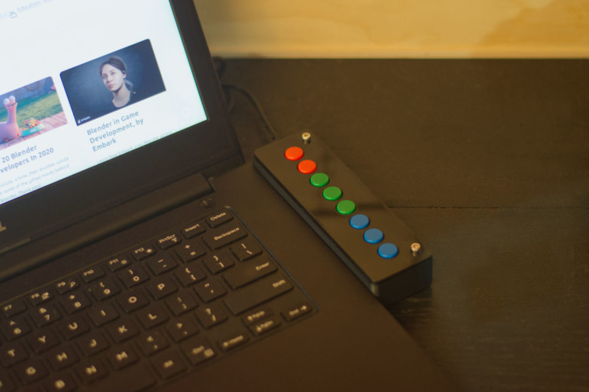 8K Controller for Ubuntu & Blender Raster!