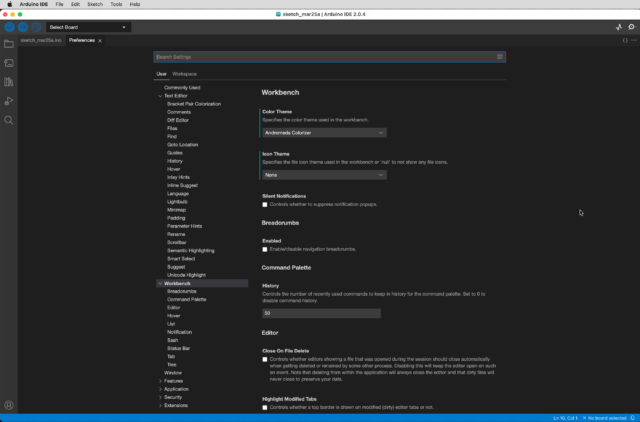 Advanced Preferences & Settings in Arduino IDE 2 – RasterWeb!