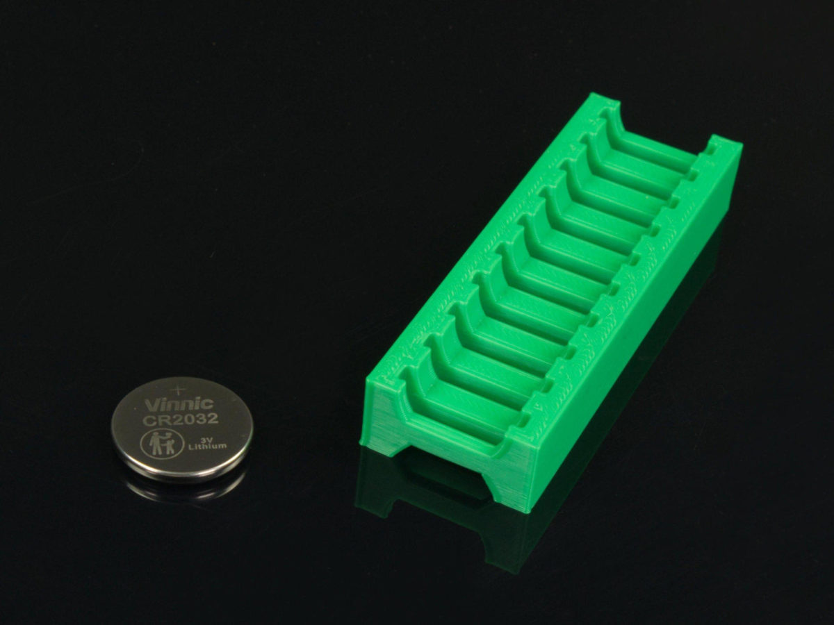 The Ultimate CR2032 Battery Holder! Raster!