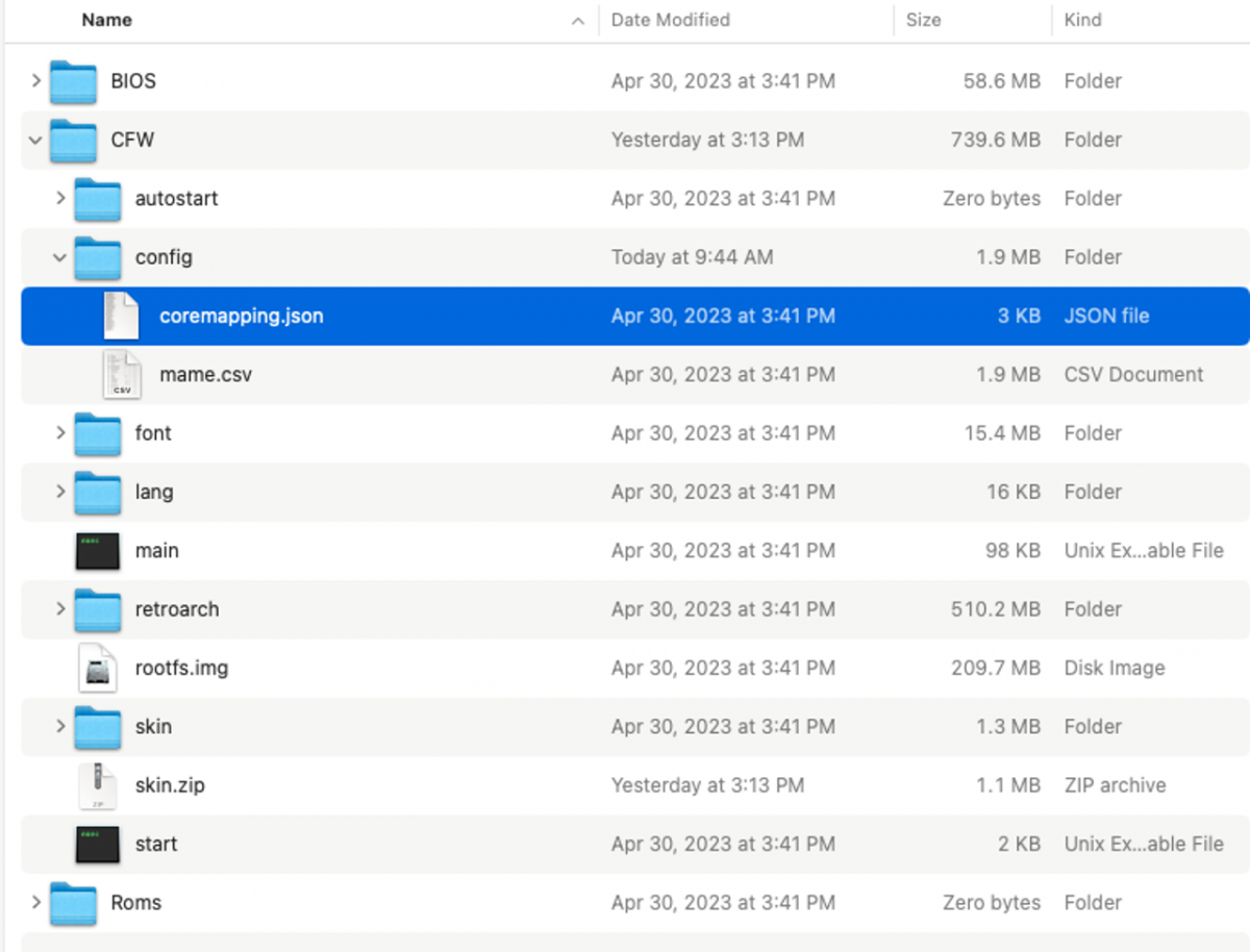 More Folders for More Games – RasterWeb!