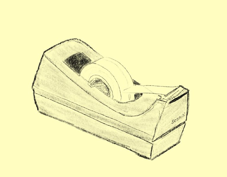 Tape Dispenser Sketch – RasterWeb!