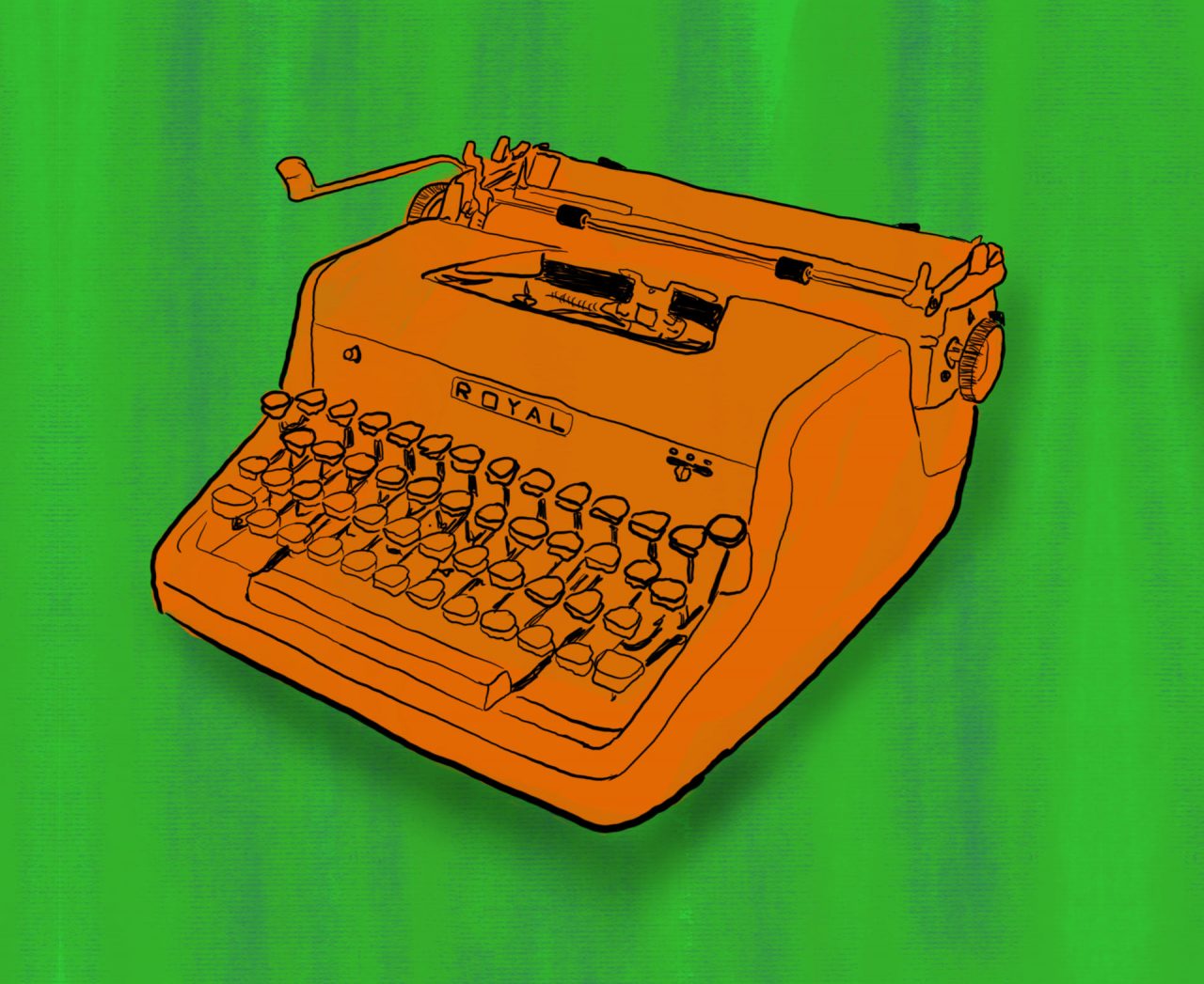 Typewriter Sketch Raster!