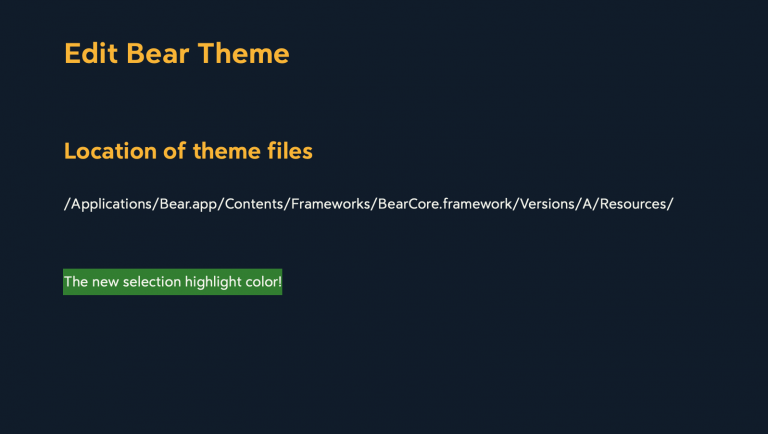 Editing a Bear Theme – RasterWeb!