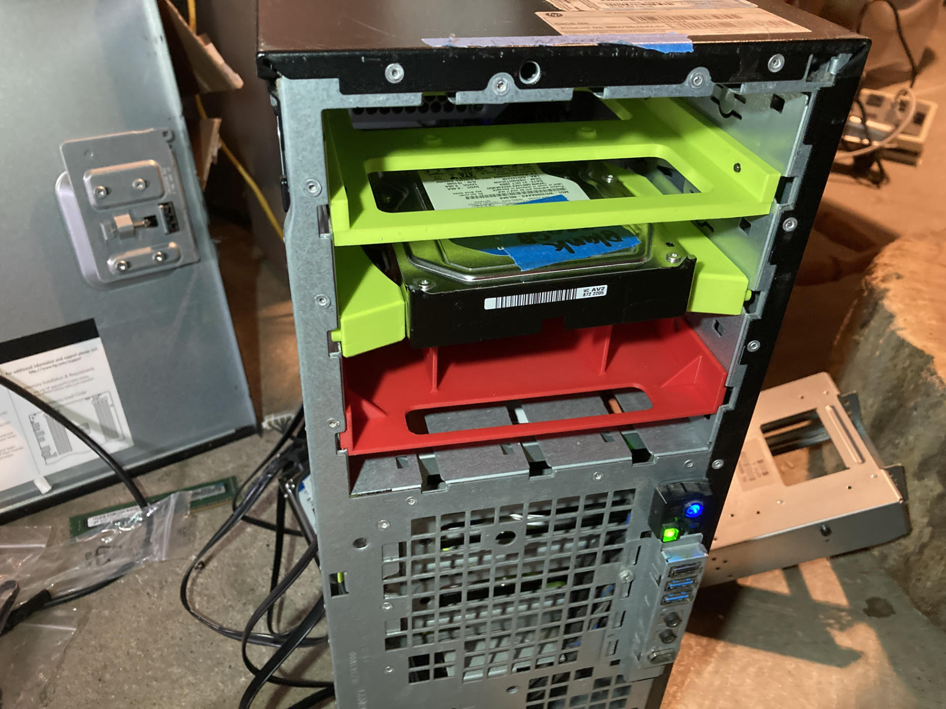 3D Printed Drive Caddies