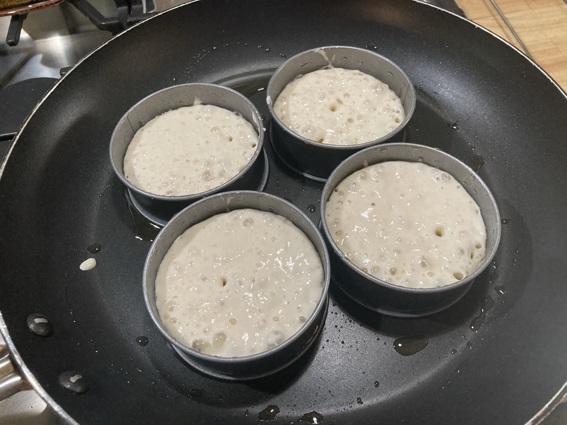 Crumpets - First Attempt
