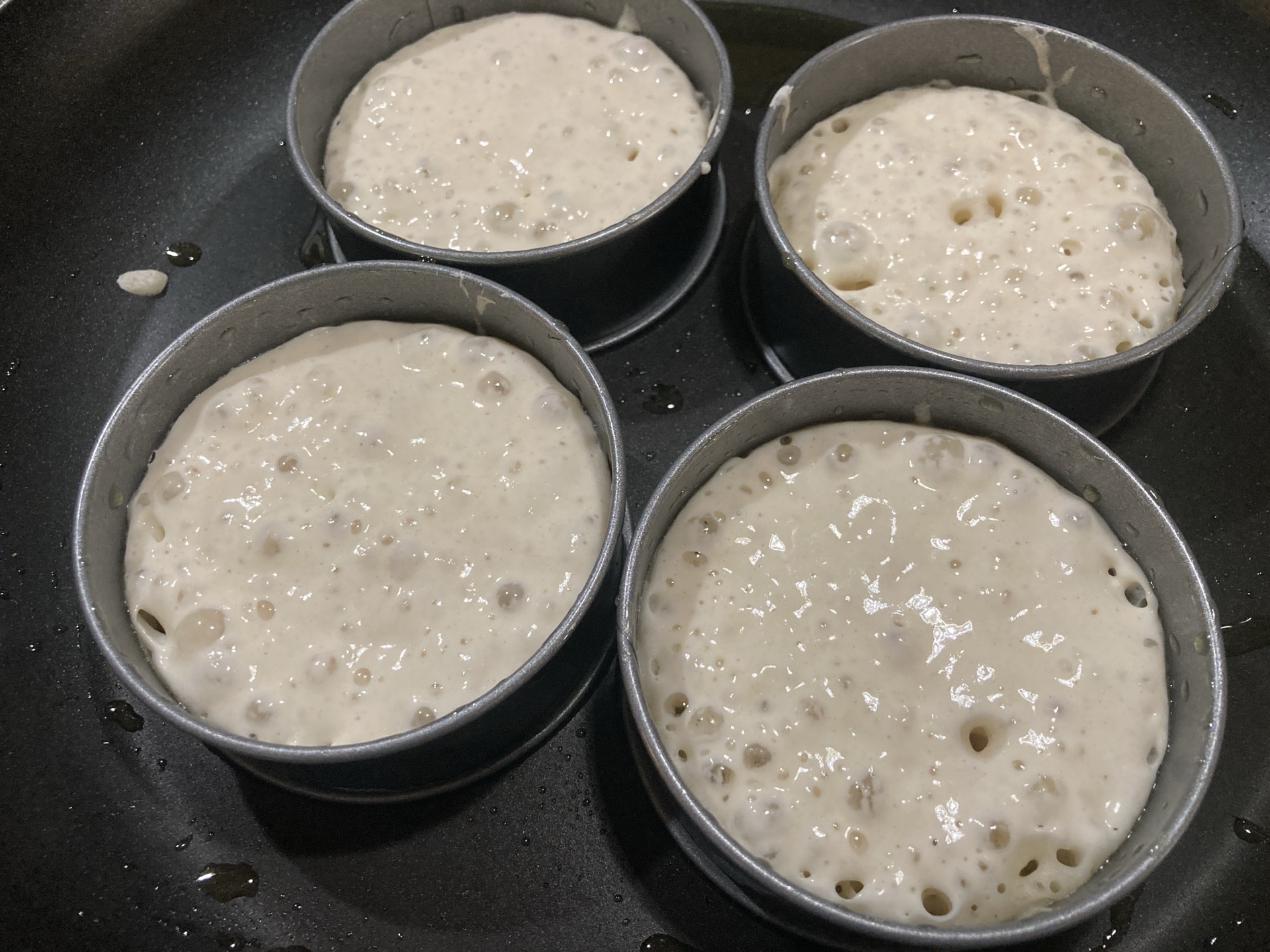Crumpets - First Attempt
