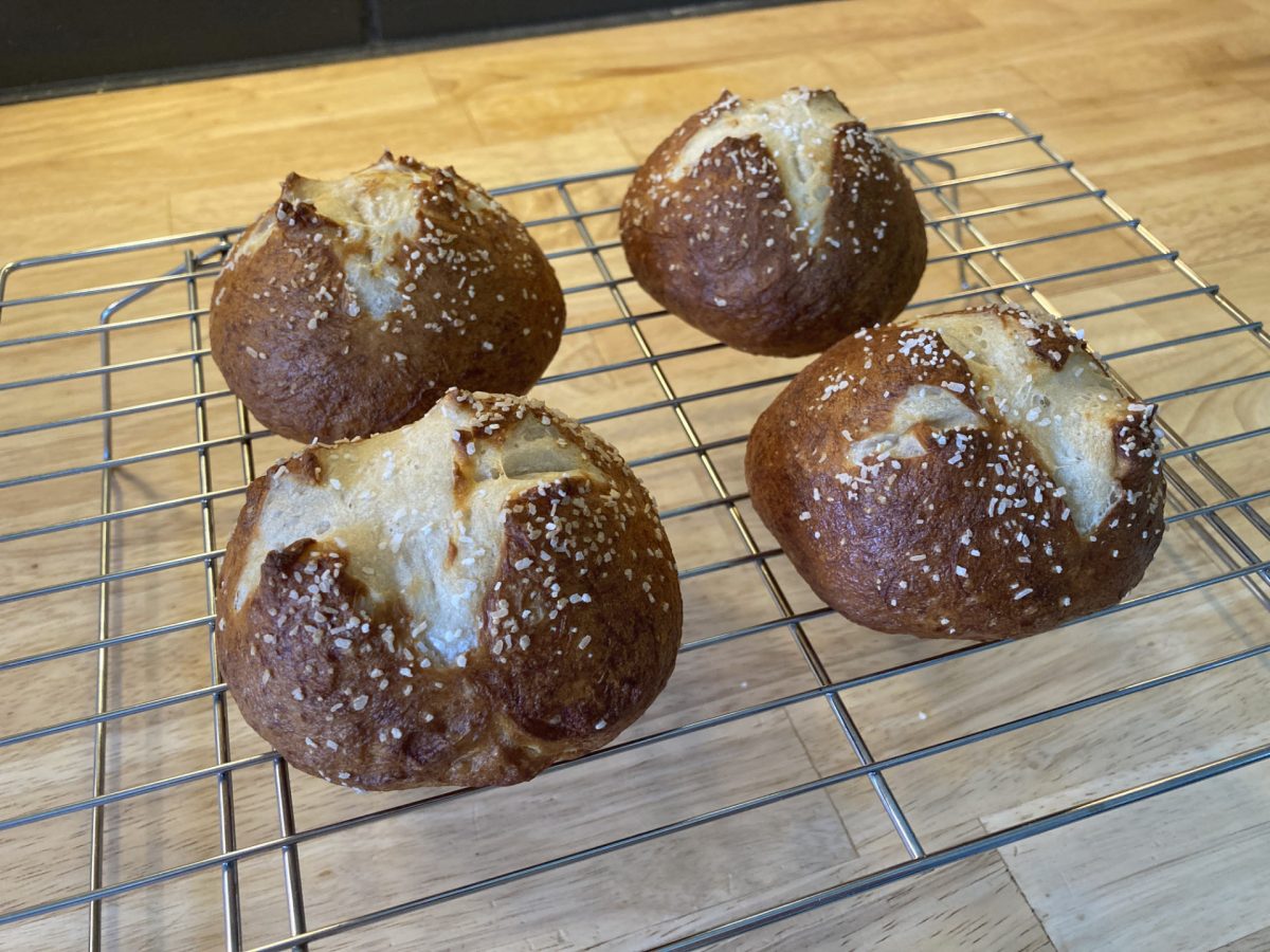 Homemade Pretel Buns